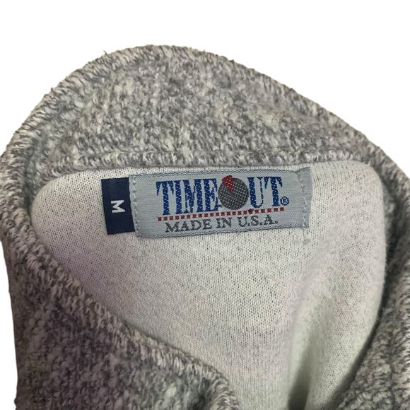 Vintage TimeOut Oregon State University 1/4 Zip Sweatshirt U.S.A Womens Size M - Picture 6 of 8